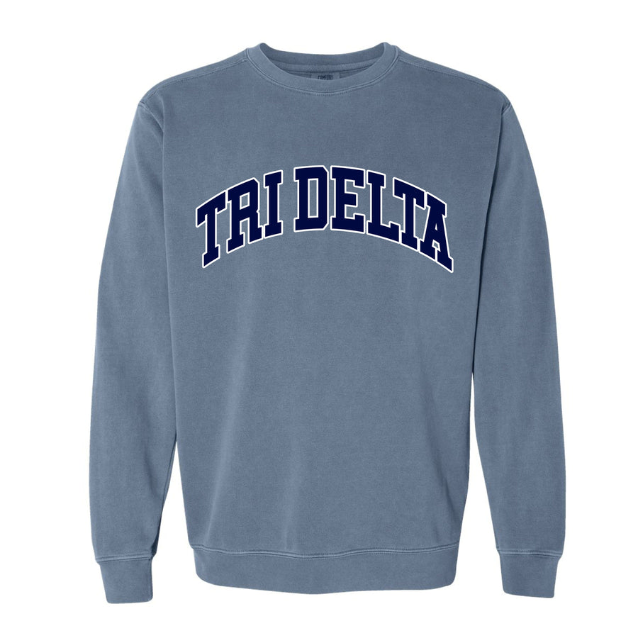 Ali & Ariel Blue And Navy Comfort Colors Crewneck