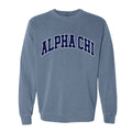 Ali & Ariel Blue And Navy Comfort Colors Crewneck