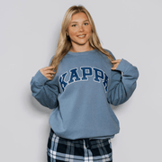 Ali & Ariel Blue And Navy Comfort Colors Crewneck