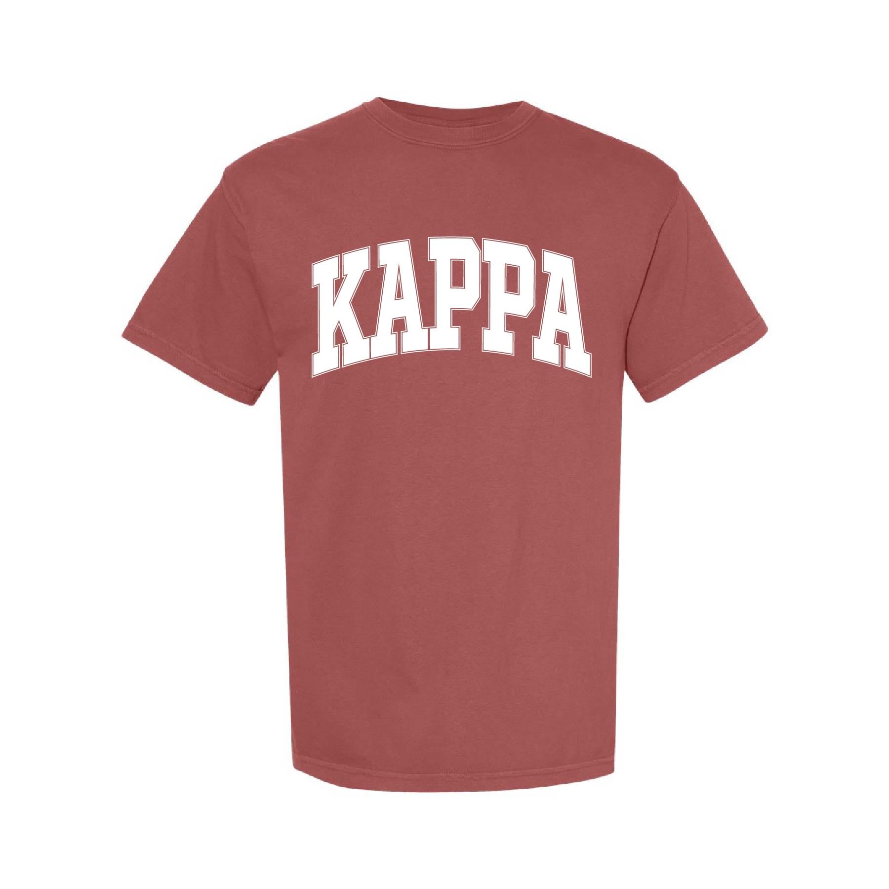 Ali & Ariel Brick Comfort Colors Collegiate Tee Kappa Kappa Gamma / Medium