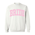 Ali & Ariel Bridal Crewnecks Bride / Small / White & Light Pink