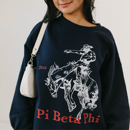 Ali & Ariel Bronco Crewneck