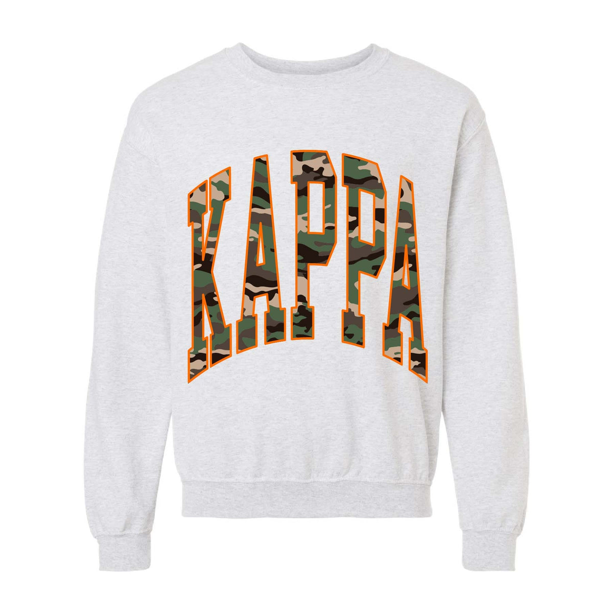 Ali & Ariel Camo Crewneck Kappa Kappa Gamma / Medium
