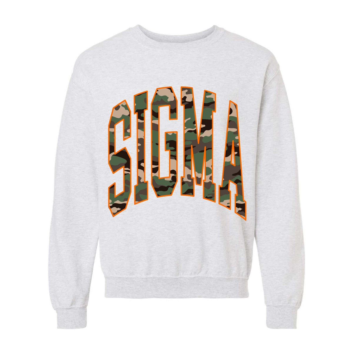 Ali & Ariel Camo Crewneck Sigma Sigma Sigma / Medium