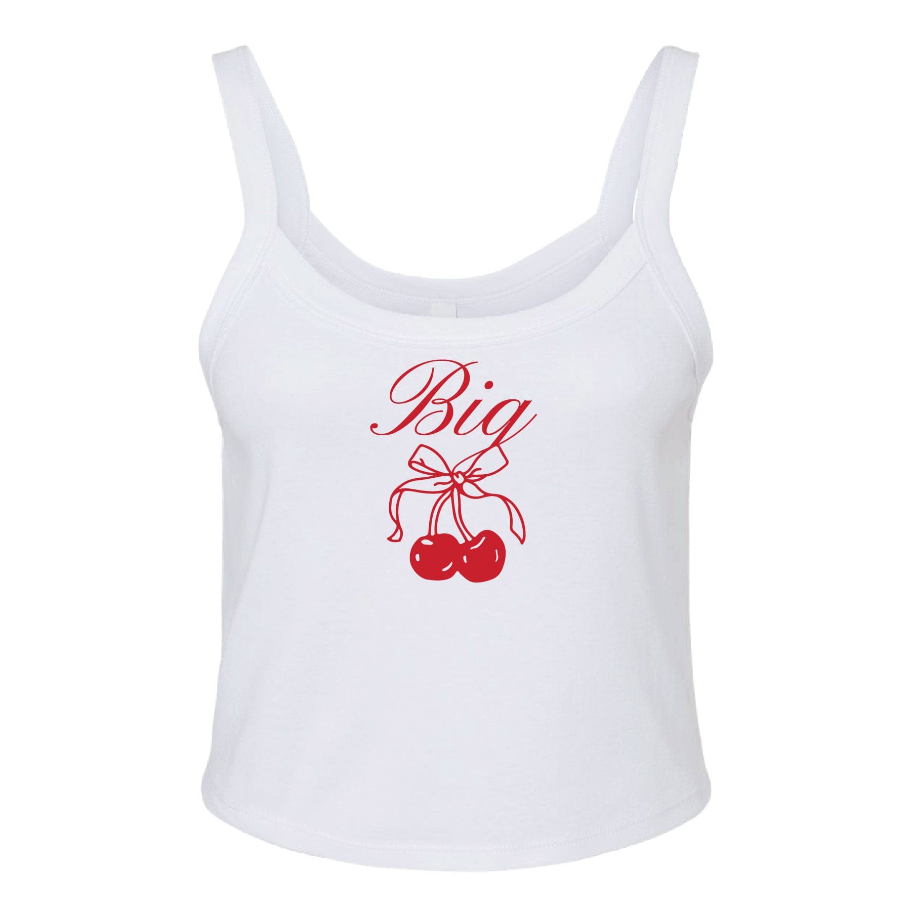 新品未使用‼️ Cherry Pattern Strap Top cherry M Cherry Fam Tank Top by Ali & Ariel | Sorority Apparel | Greek T-Shirt