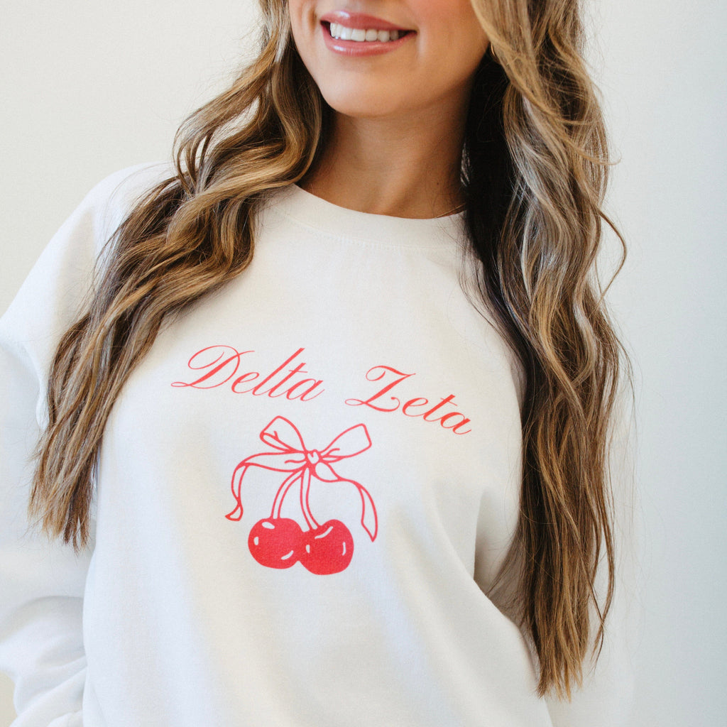 Ali & Ariel Cherry On Top Crewneck