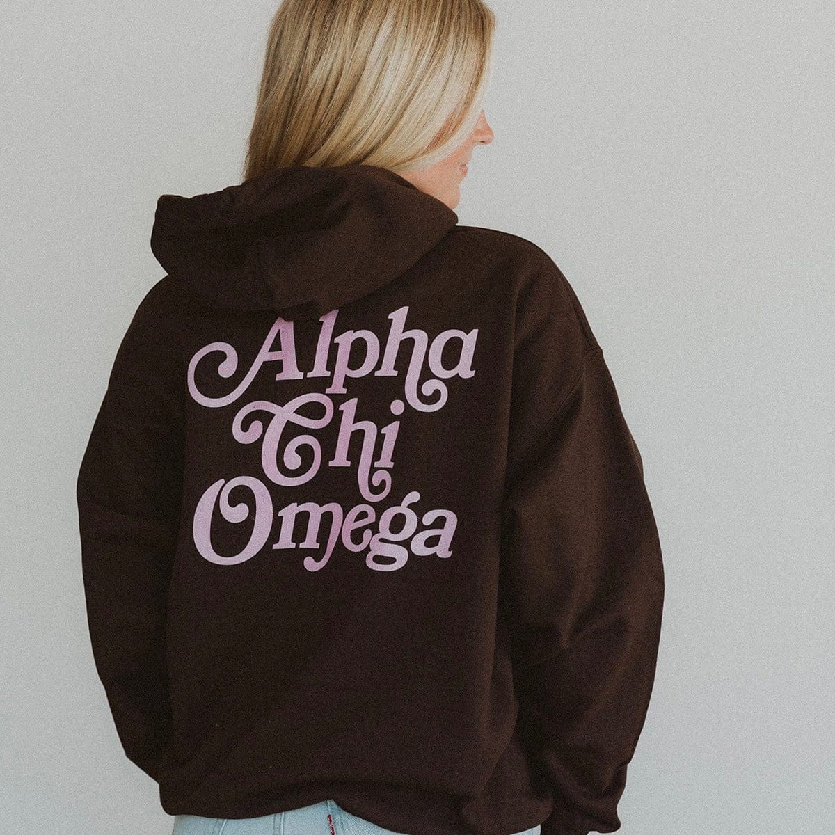 Ali & Ariel Chocolate Hoodie