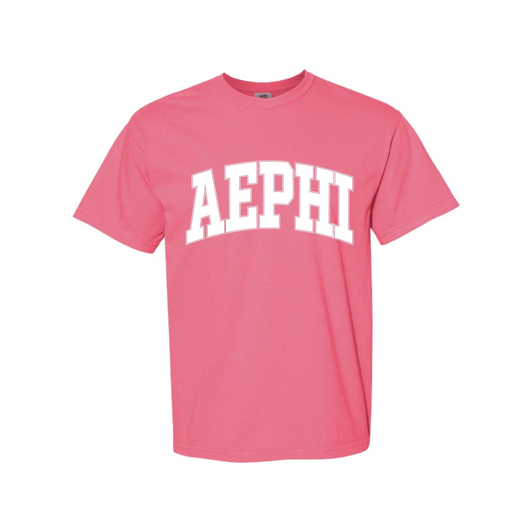Ali & Ariel Crunchberry Comfort Colors Collegiate Tee Alpha Epsilon Phi / Medium