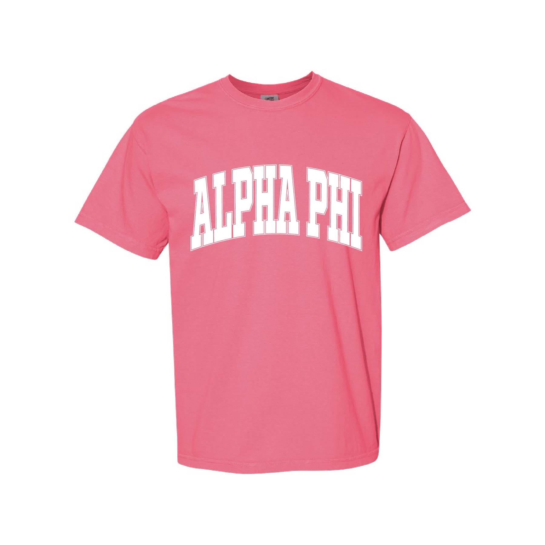 Ali & Ariel Crunchberry Comfort Colors Collegiate Tee Alpha Phi / Medium
