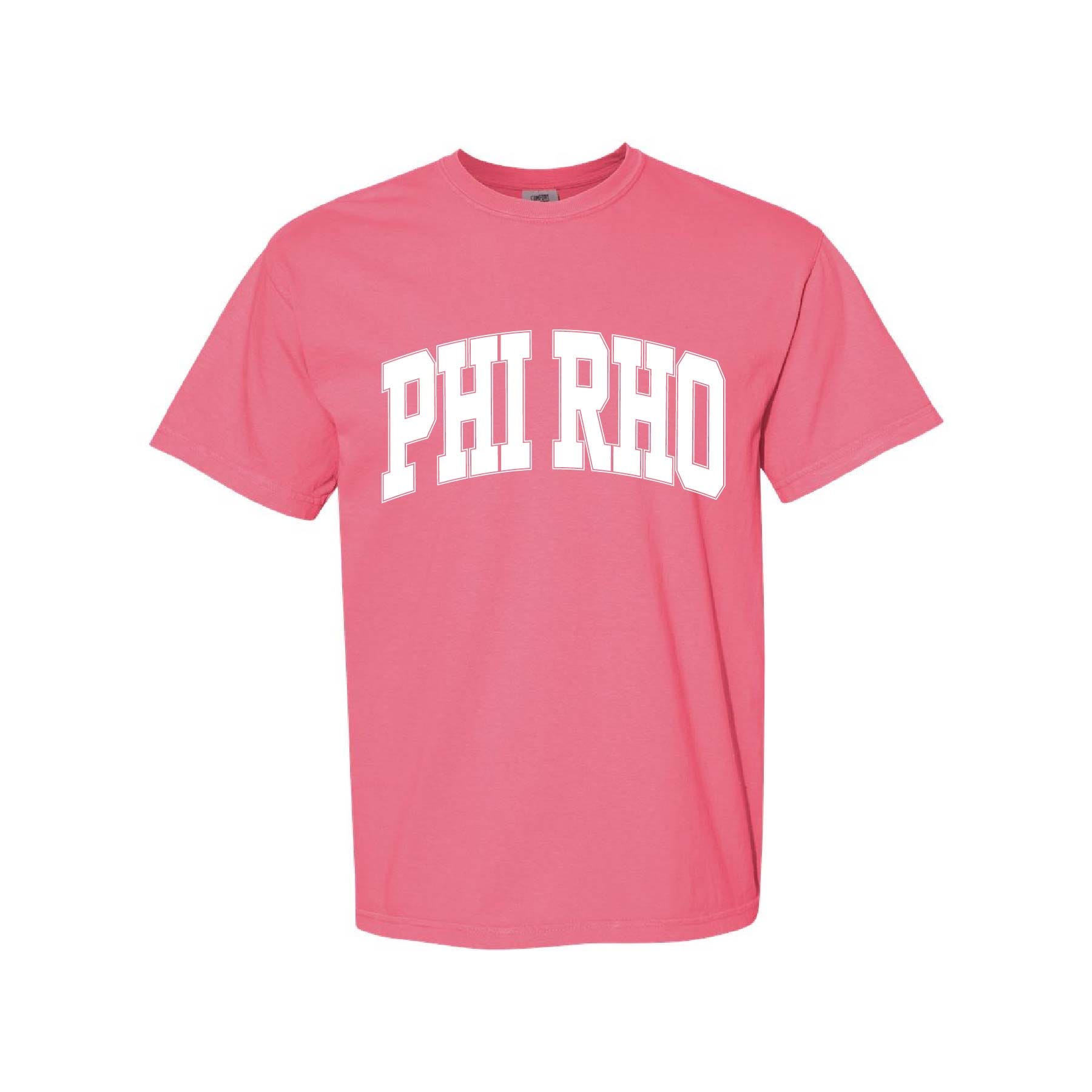 Ali & Ariel Crunchberry Comfort Colors Collegiate Tee Phi Sigma Rho / Medium