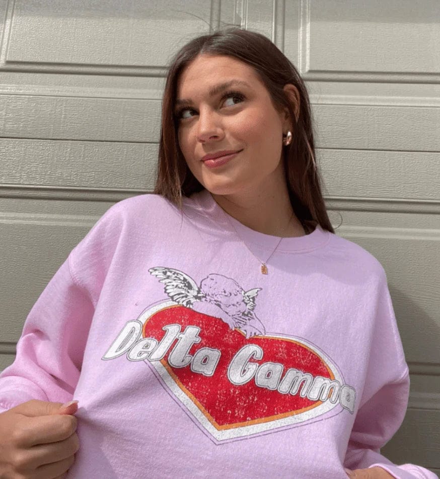 Ali & Ariel Cupid Crewneck