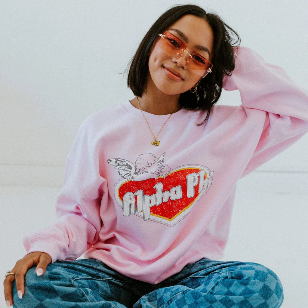Ali & Ariel Cupid Crewneck