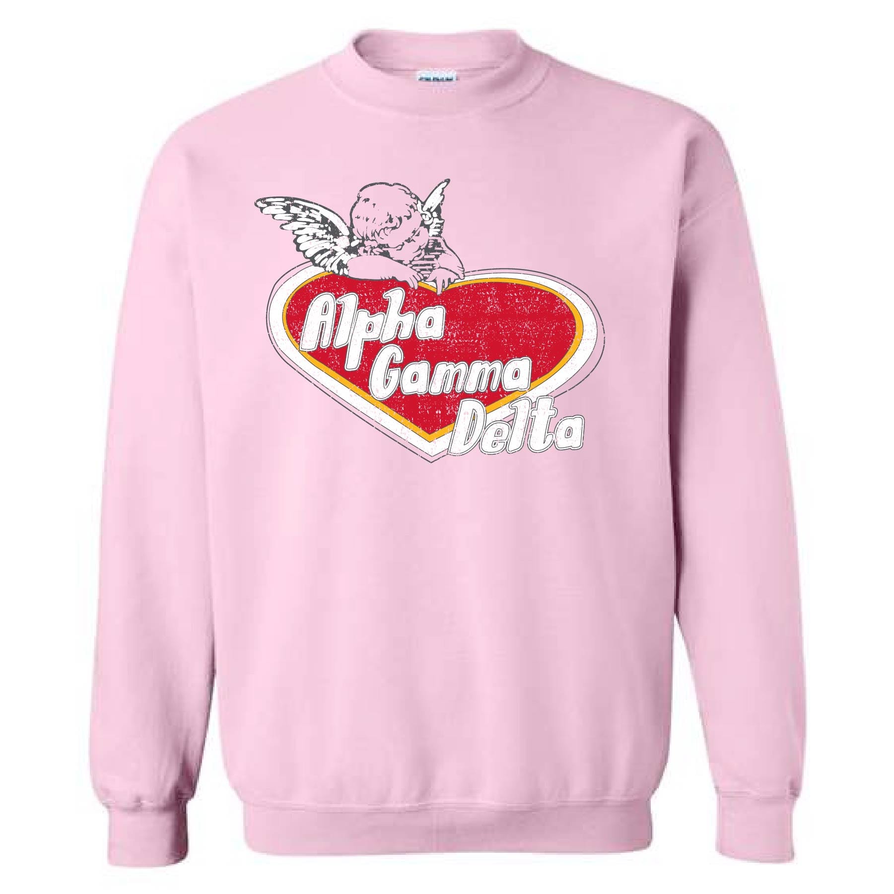 Ali & Ariel Cupid Crewneck Alpha Gamma Delta / Medium