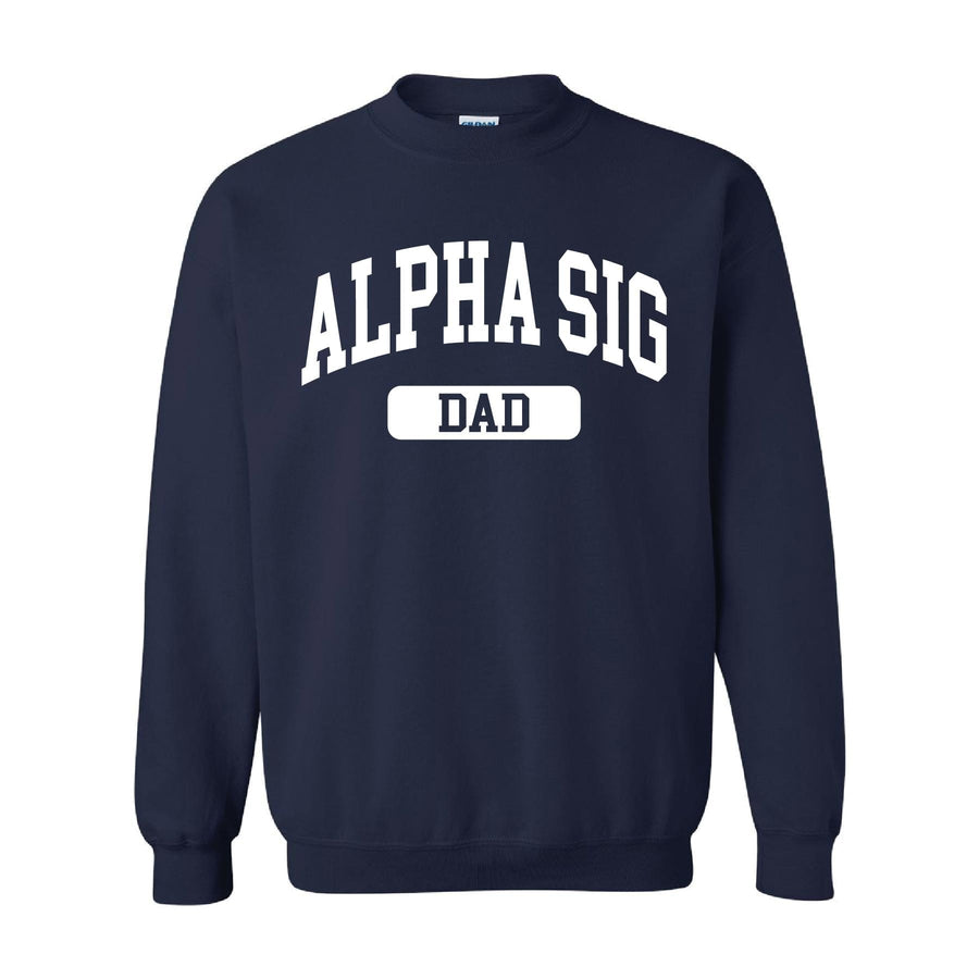 Ali & Ariel Dad Crewneck Alpha Sigma Alpha / Medium