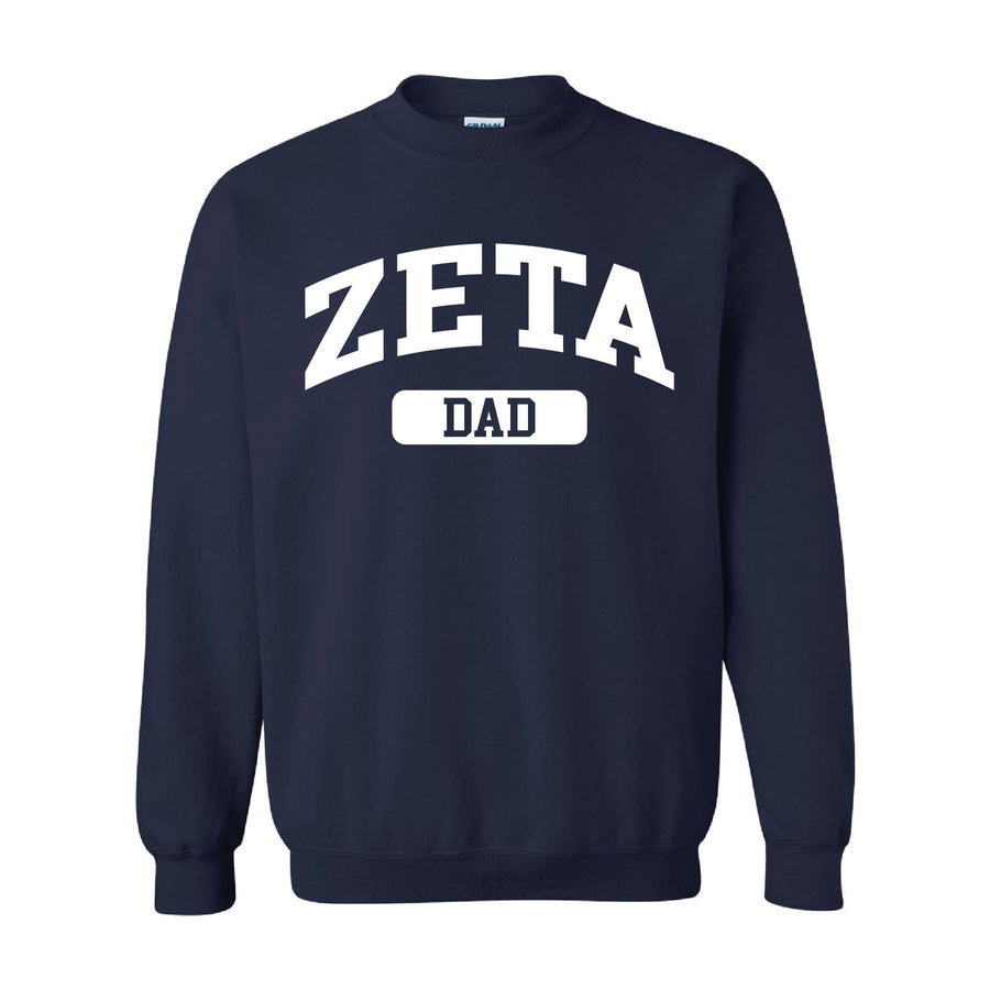 Ali & Ariel Dad Crewneck Zeta Tau Alpha / Medium