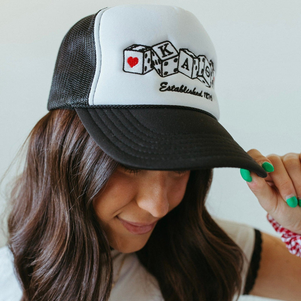 Ali & Ariel Dice Trucker Hat