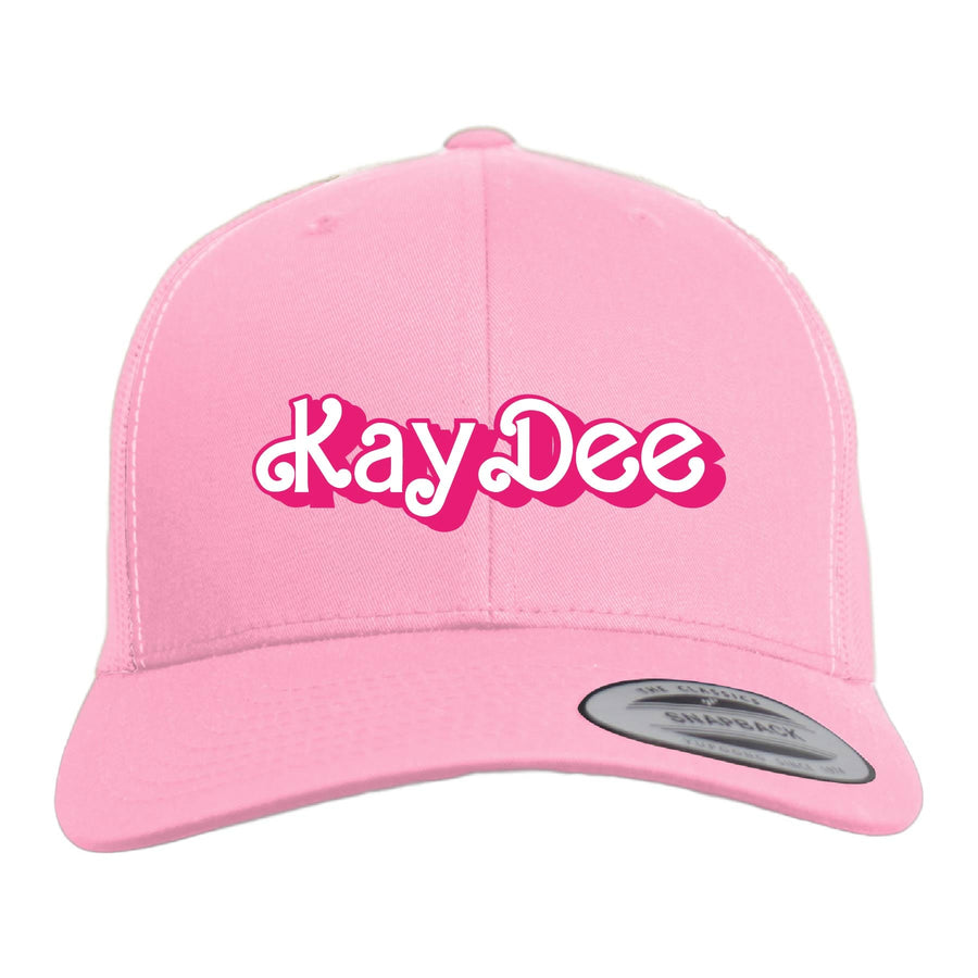 Ali & Ariel Dollhouse Trucker Hat (available for all sororities) Kappa Delta