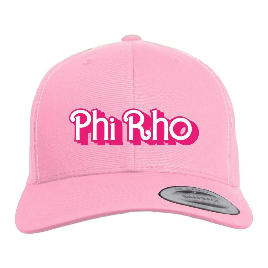Ali & Ariel Dollhouse Trucker Hat (available for all sororities) Phi Sigma Rho