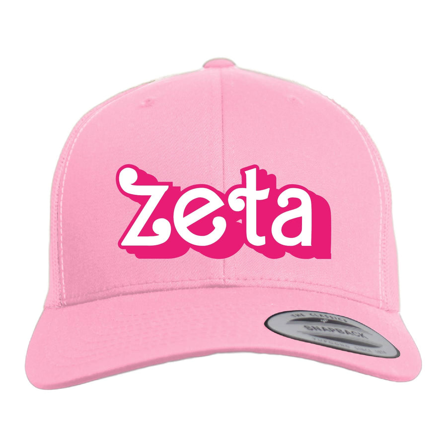 Ali & Ariel Dollhouse Trucker Hat (available for all sororities) Zeta Tau Alpha