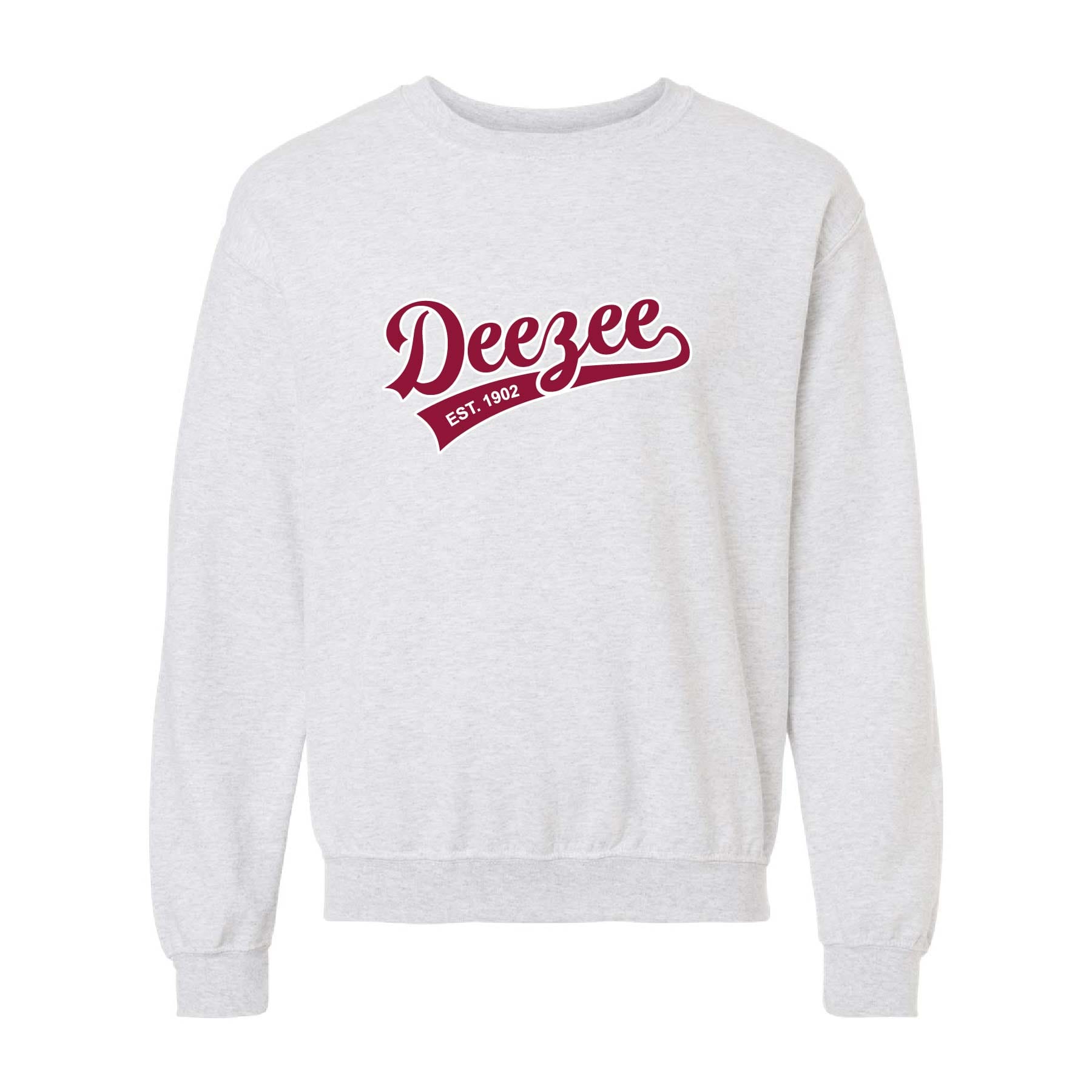 Ali & Ariel Embroidered Ash Sporty Crewneck