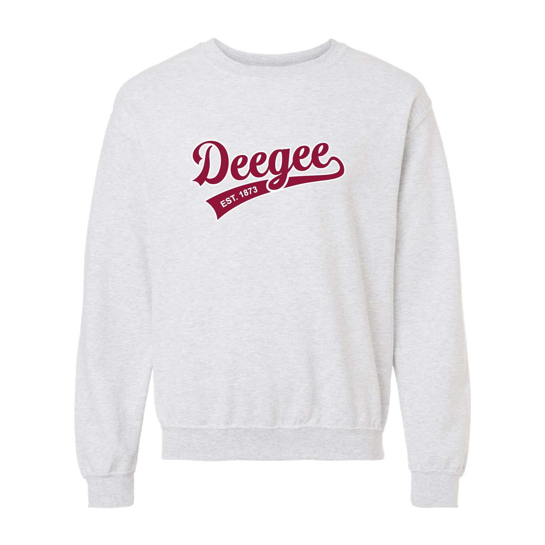 Ali & Ariel Embroidered Ash Sporty Crewneck