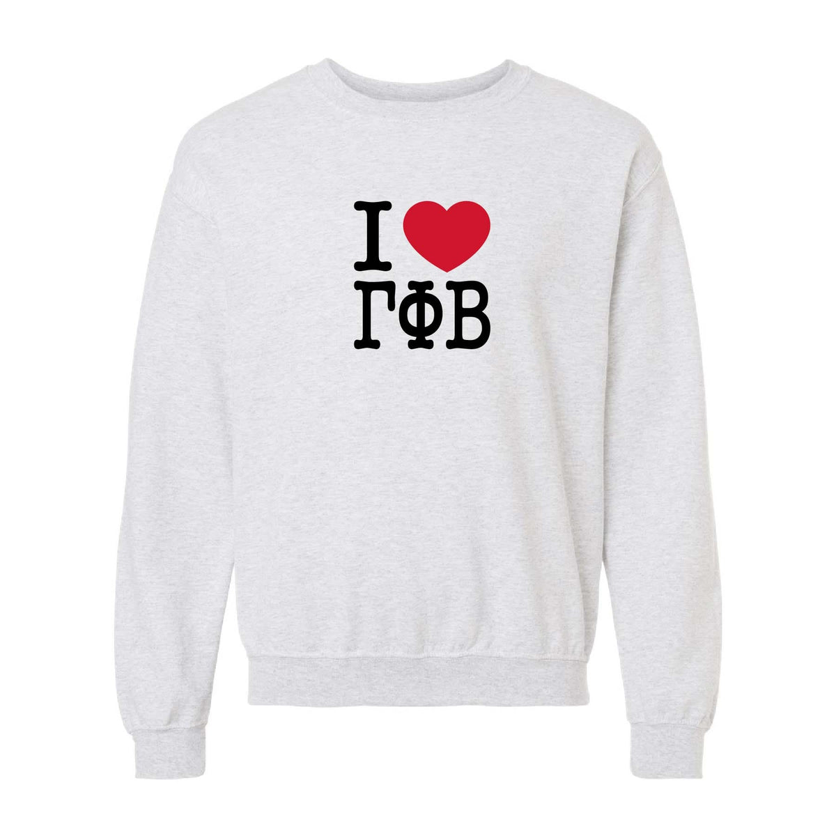 Ali & Ariel Embroidered Big Apple Crewneck Gamma Phi Beta / Medium
