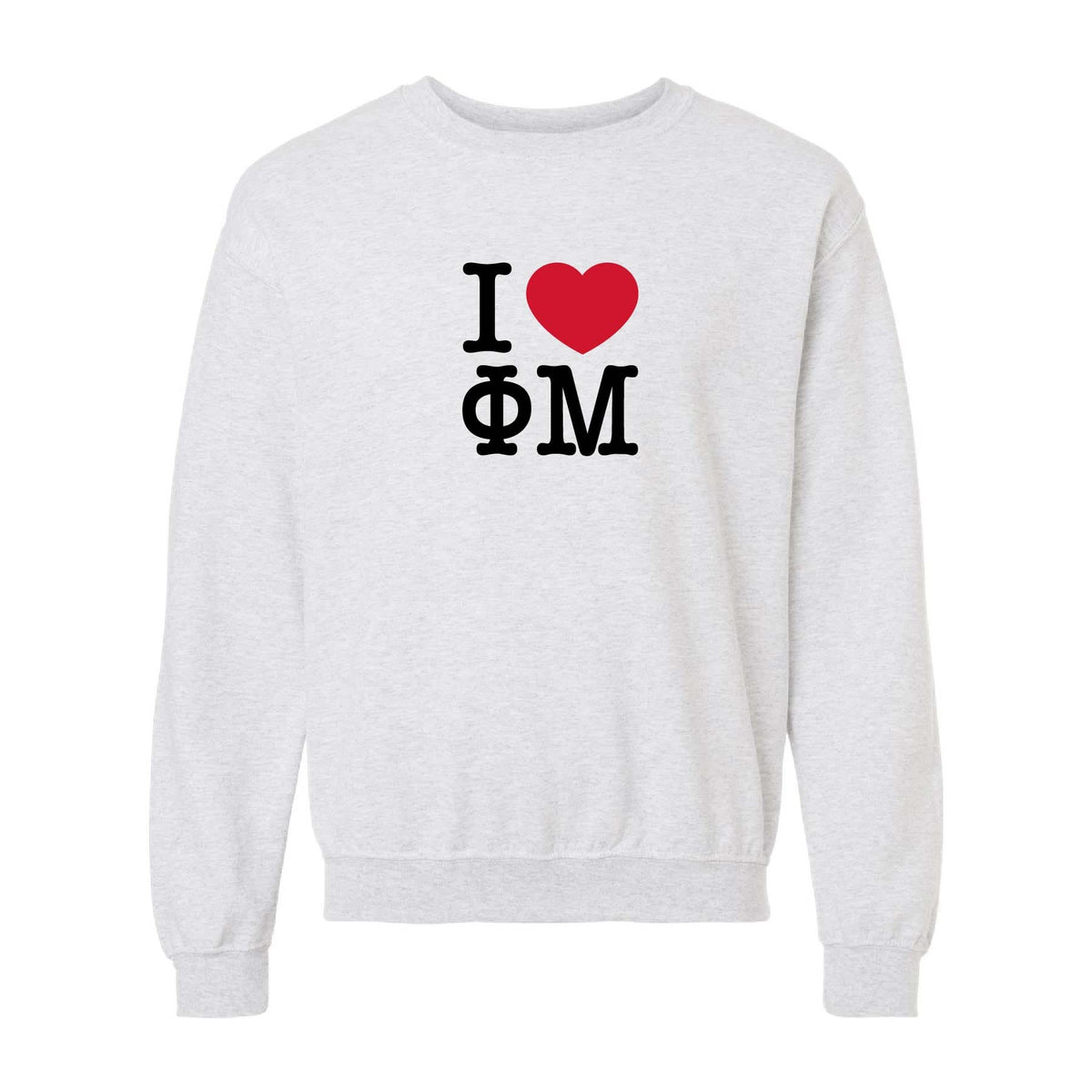 Ali & Ariel Embroidered Big Apple Crewneck Phi Mu / Medium