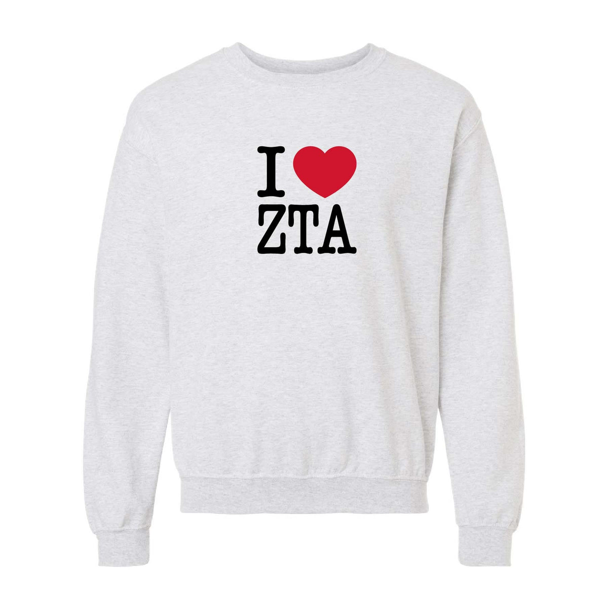 Ali & Ariel Embroidered Big Apple Crewneck Zeta Tau Alpha / Medium