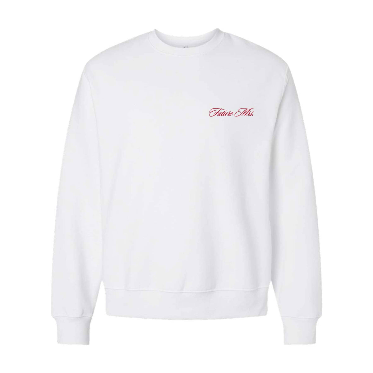 Ali & Ariel Embroidered Bridal Crewneck Future Mrs. / Medium