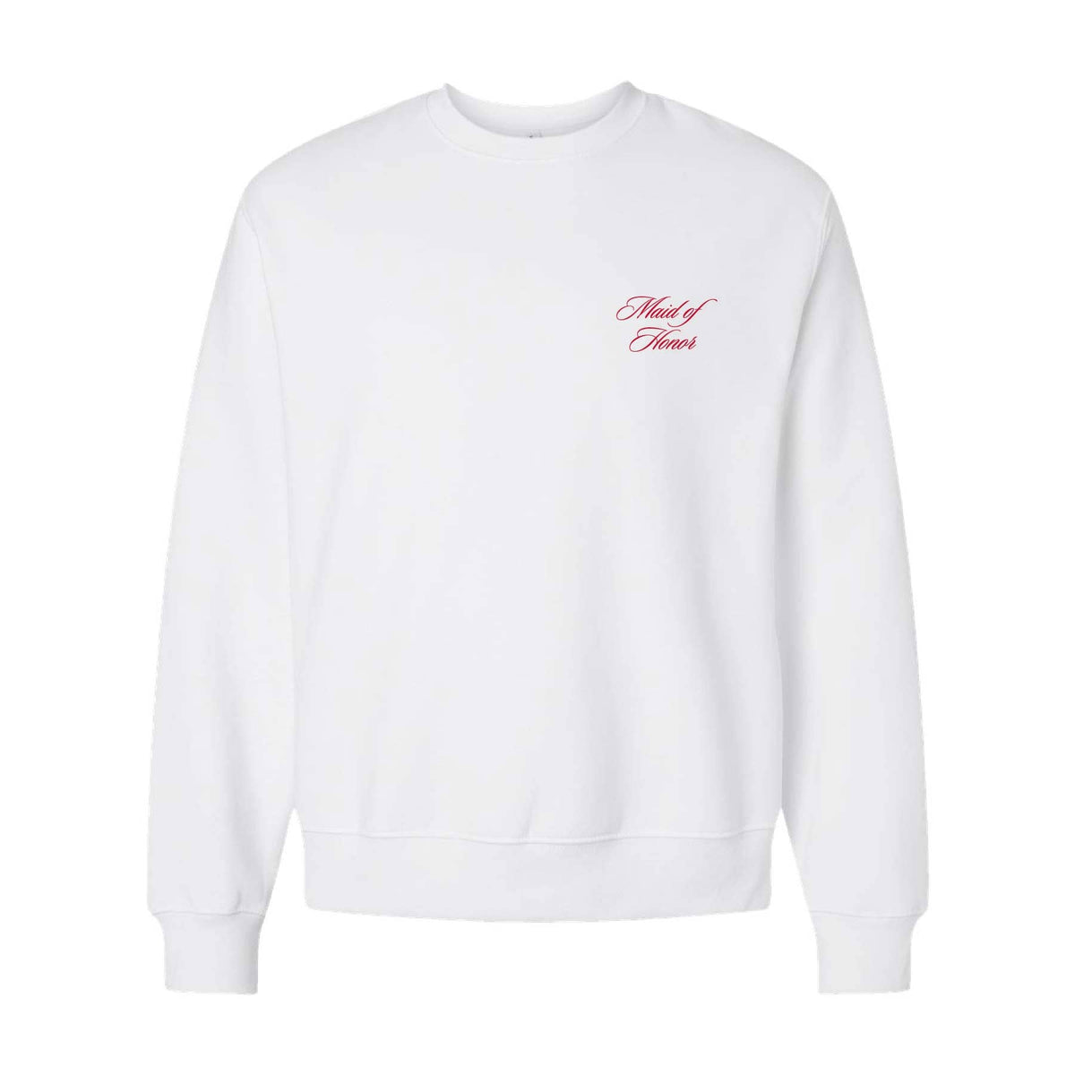 Ali & Ariel Embroidered Bridal Crewneck Maid of Honor / Medium