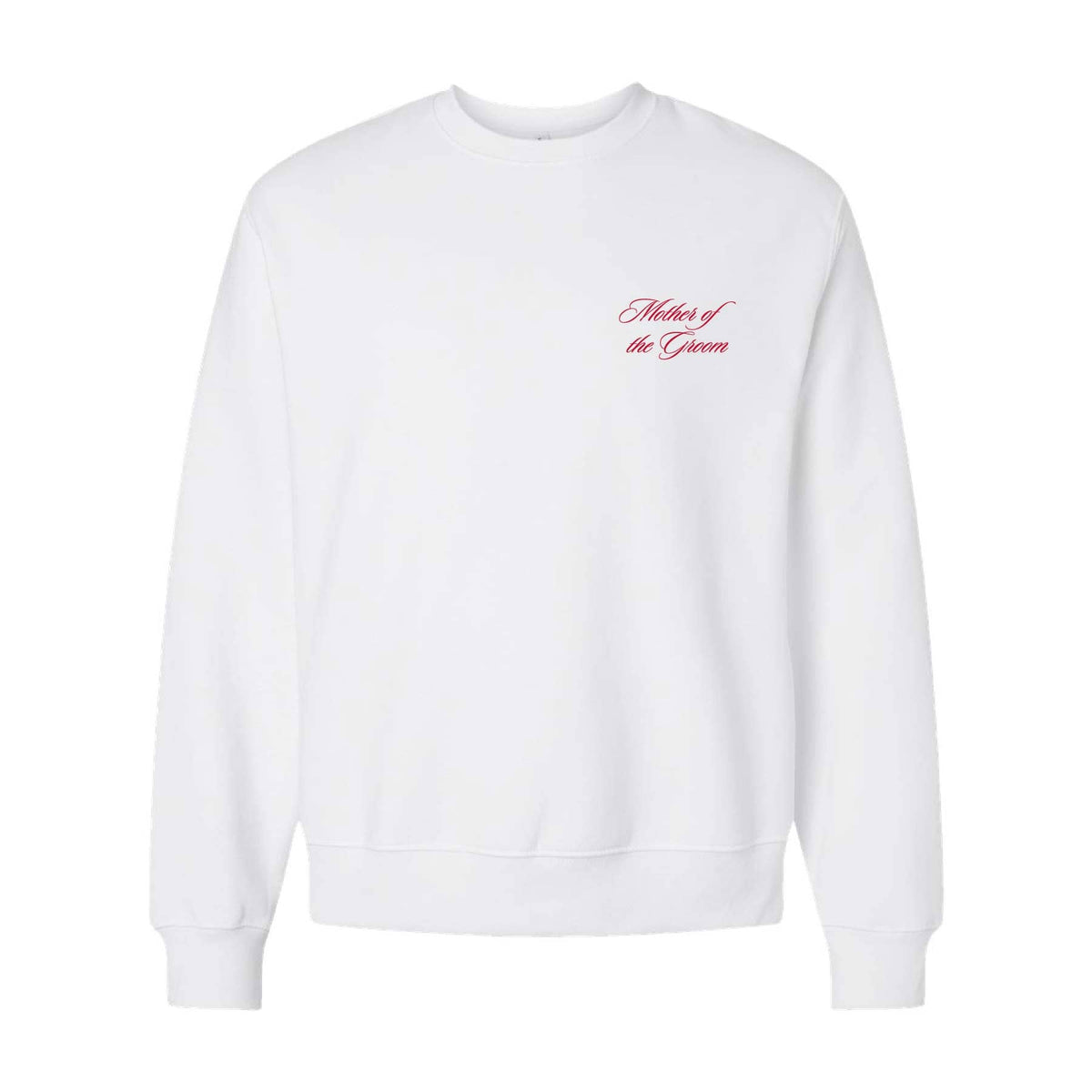 Ali & Ariel Embroidered Bridal Crewneck Mother of the Groom / Medium