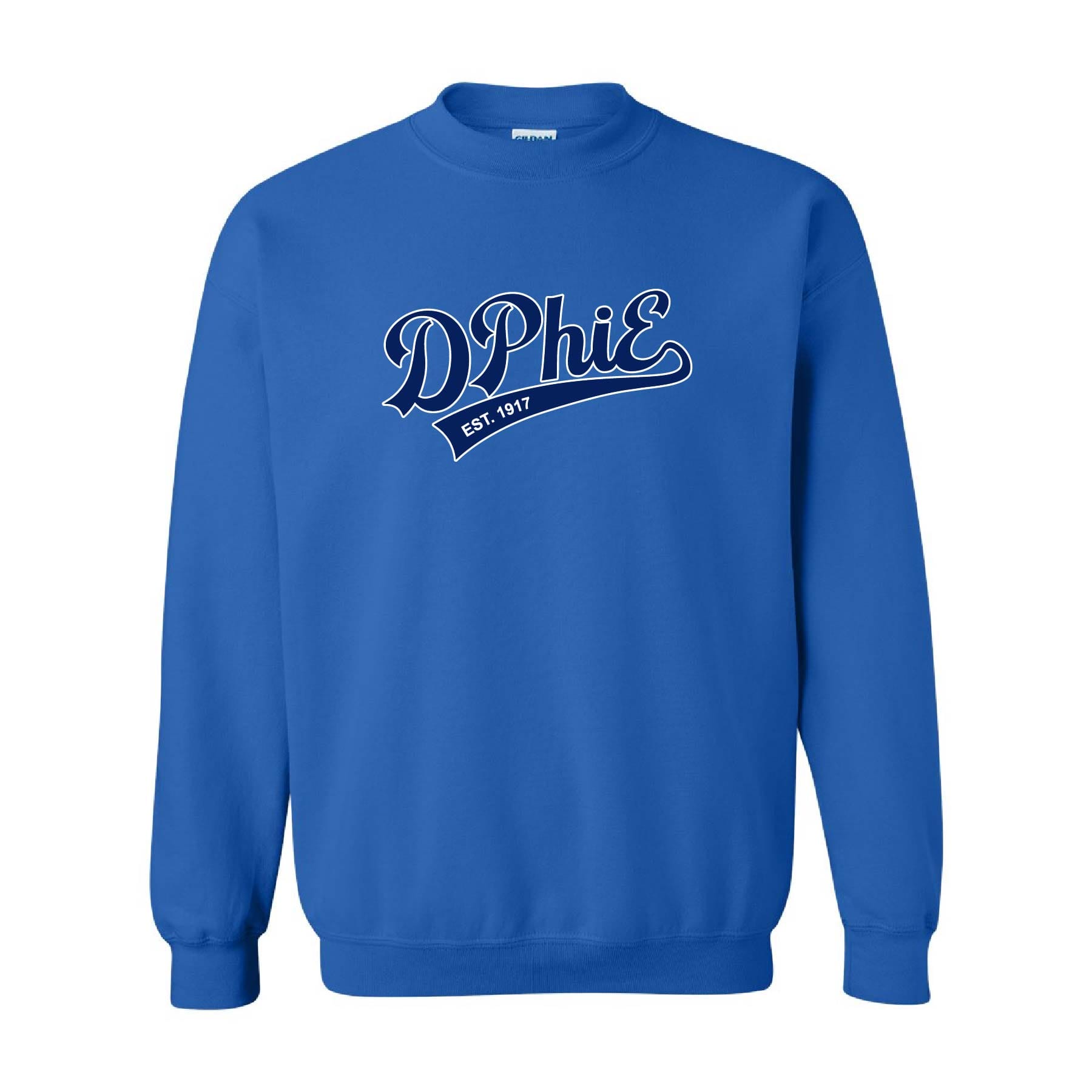 Ali & Ariel Embroidered Royal Sporty Crewneck