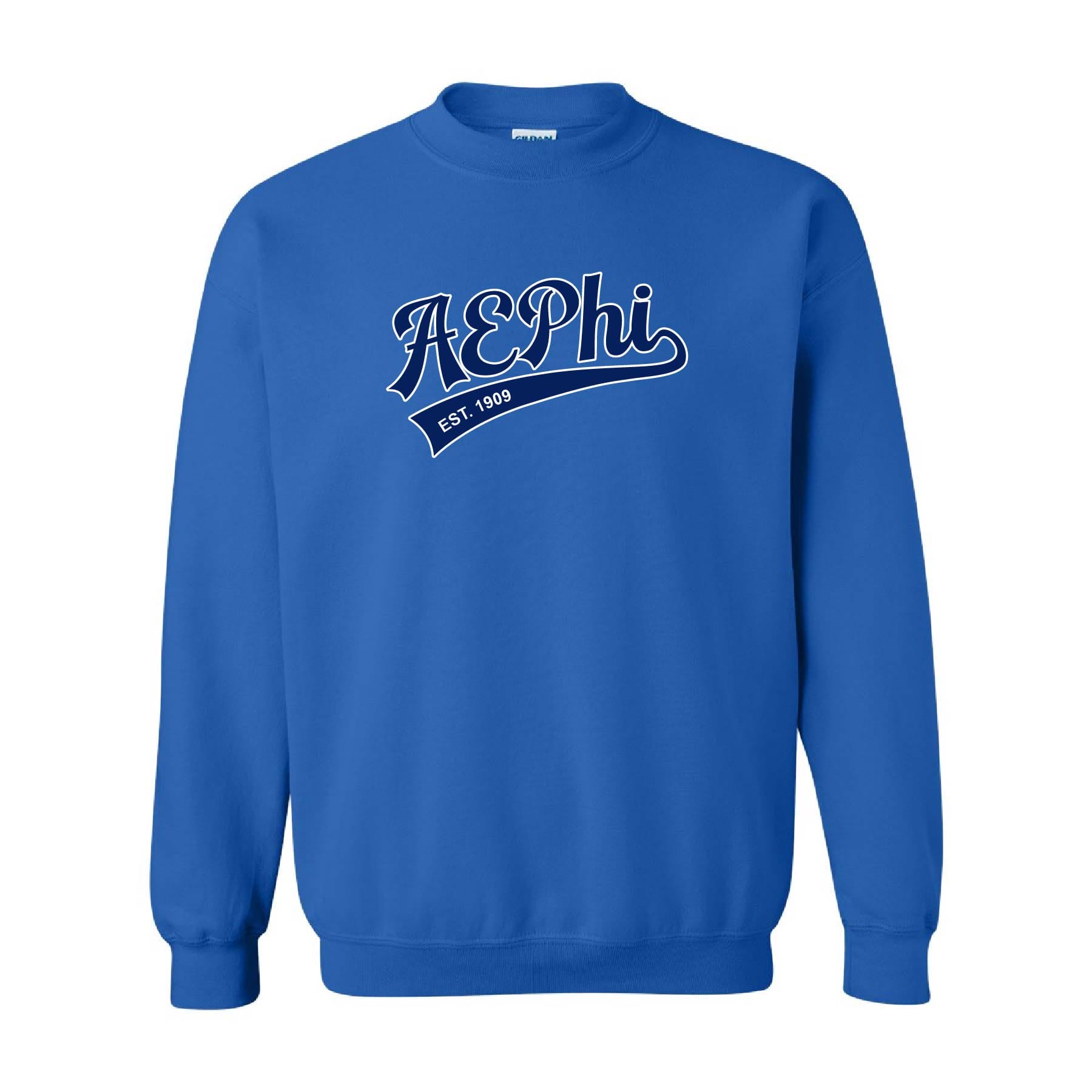 Ali & Ariel Embroidered Royal Sporty Crewneck