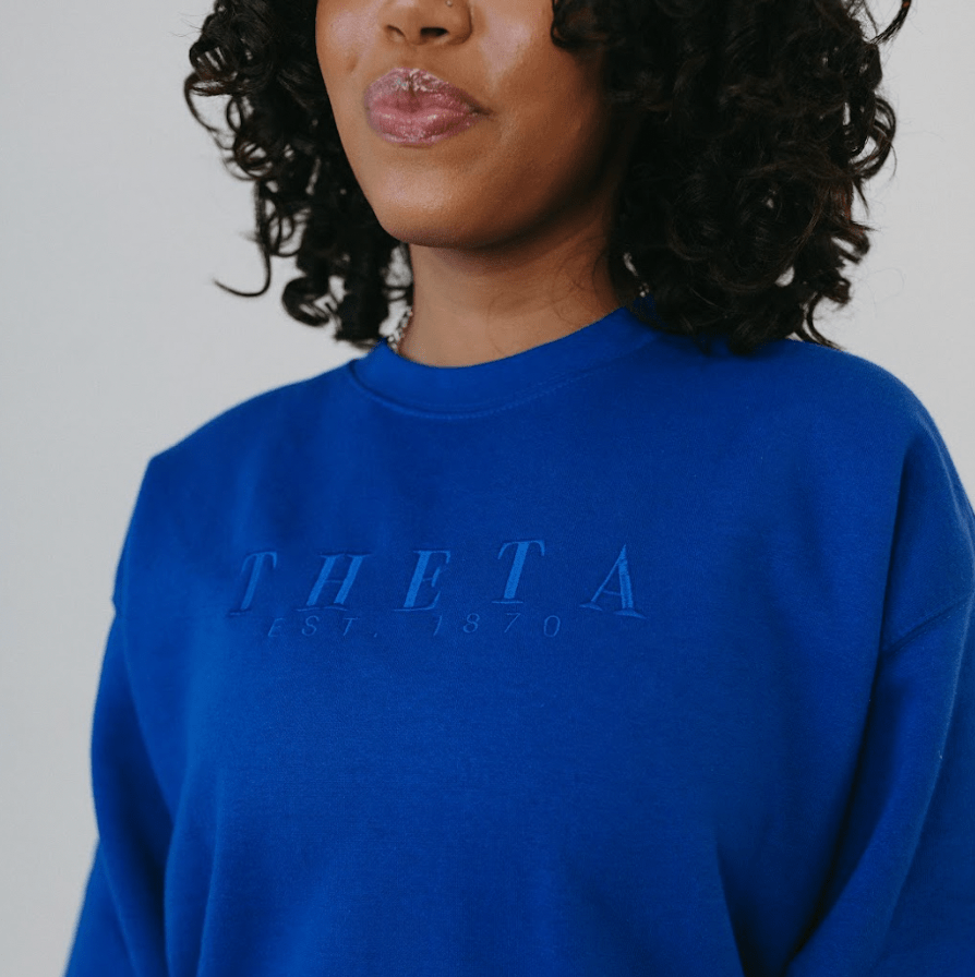 Ali & Ariel Embroidered Royal Treatment Crewneck