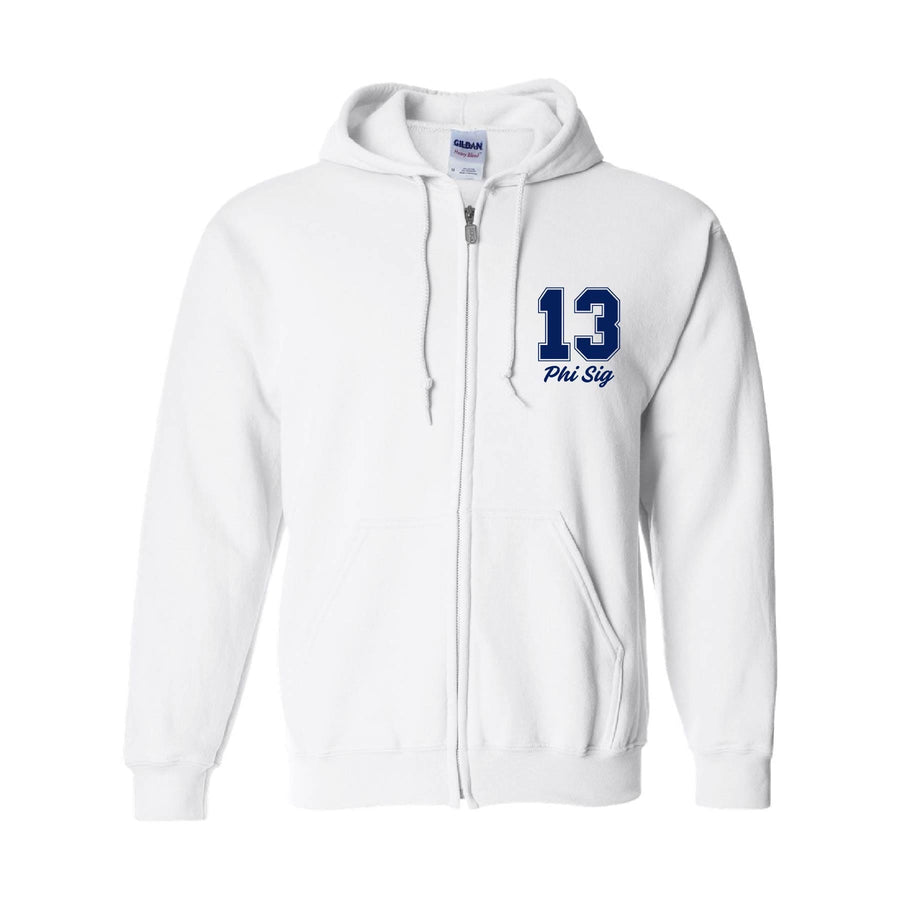 Ali & Ariel Embroidered Zip Up