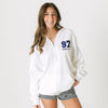 Ali & Ariel Embroidered Zip Up