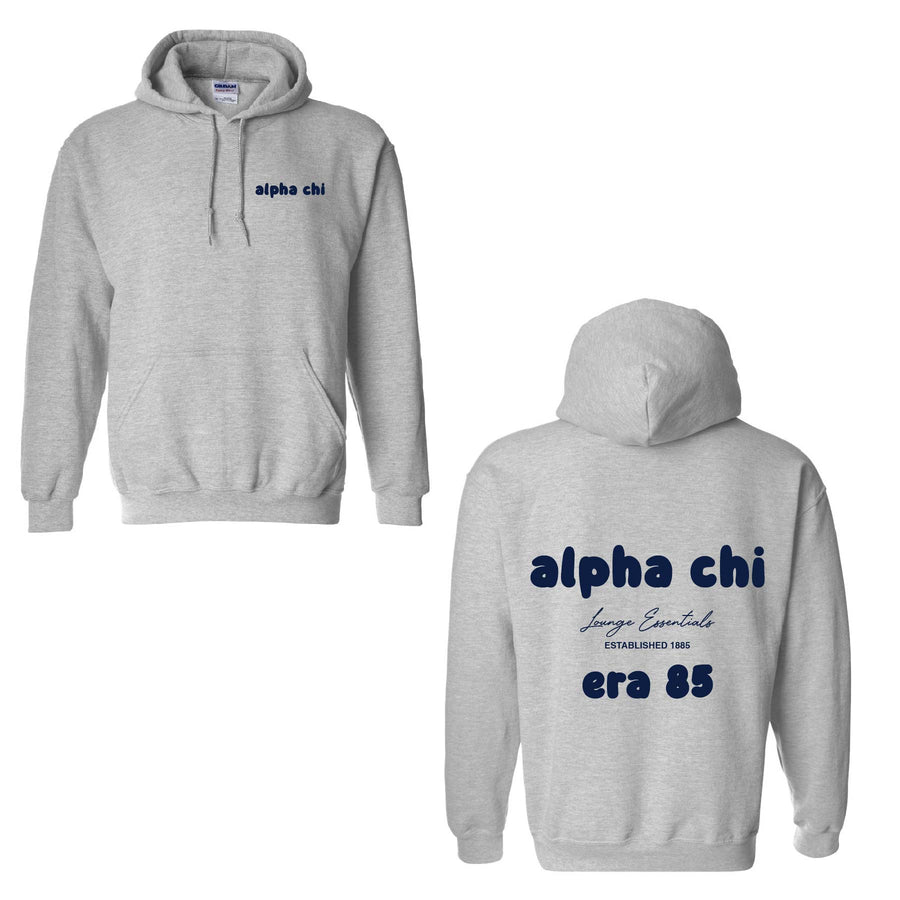 Ali & Ariel Essentials Hoodie Alpha Chi Omega / Medium