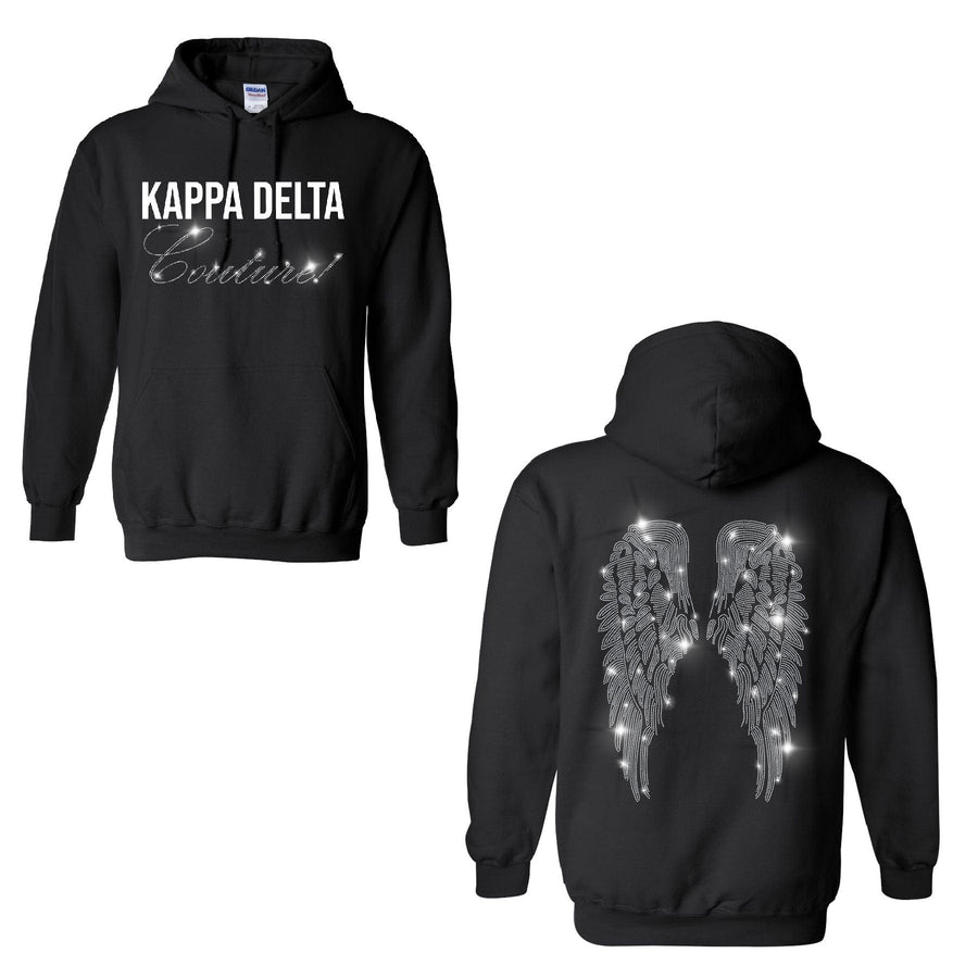 Ali & Ariel Faux Diamond Hoodie Kappa Delta / Medium