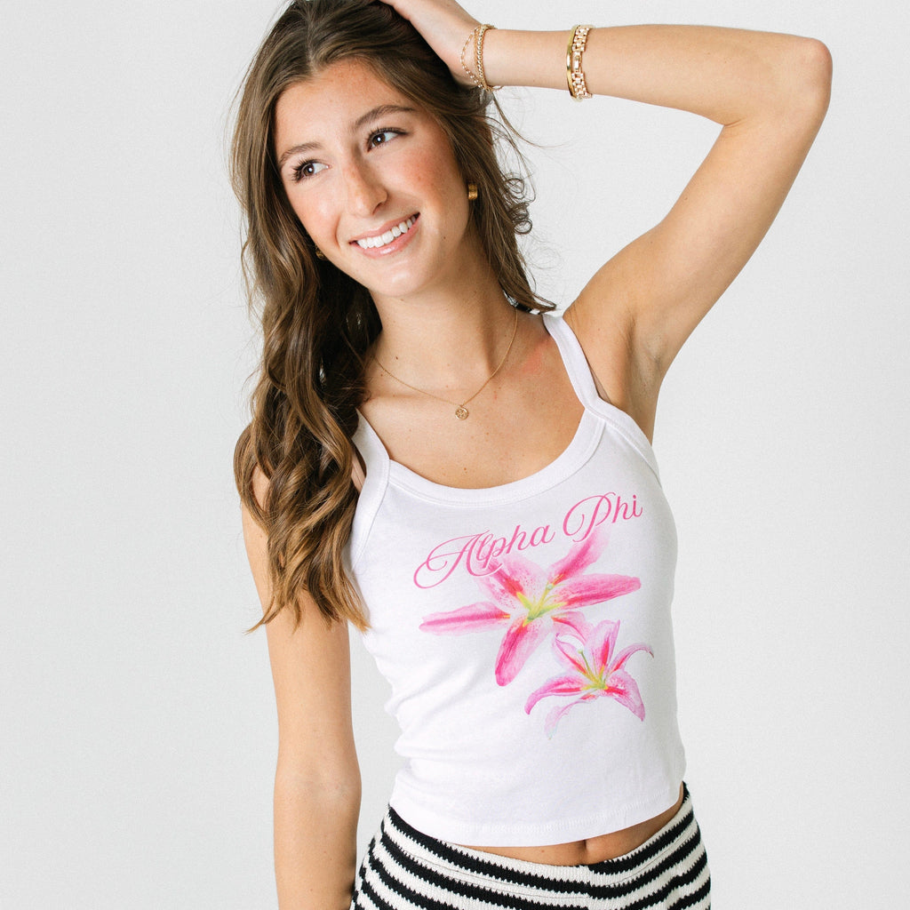 Ali & Ariel Flower Tank Top