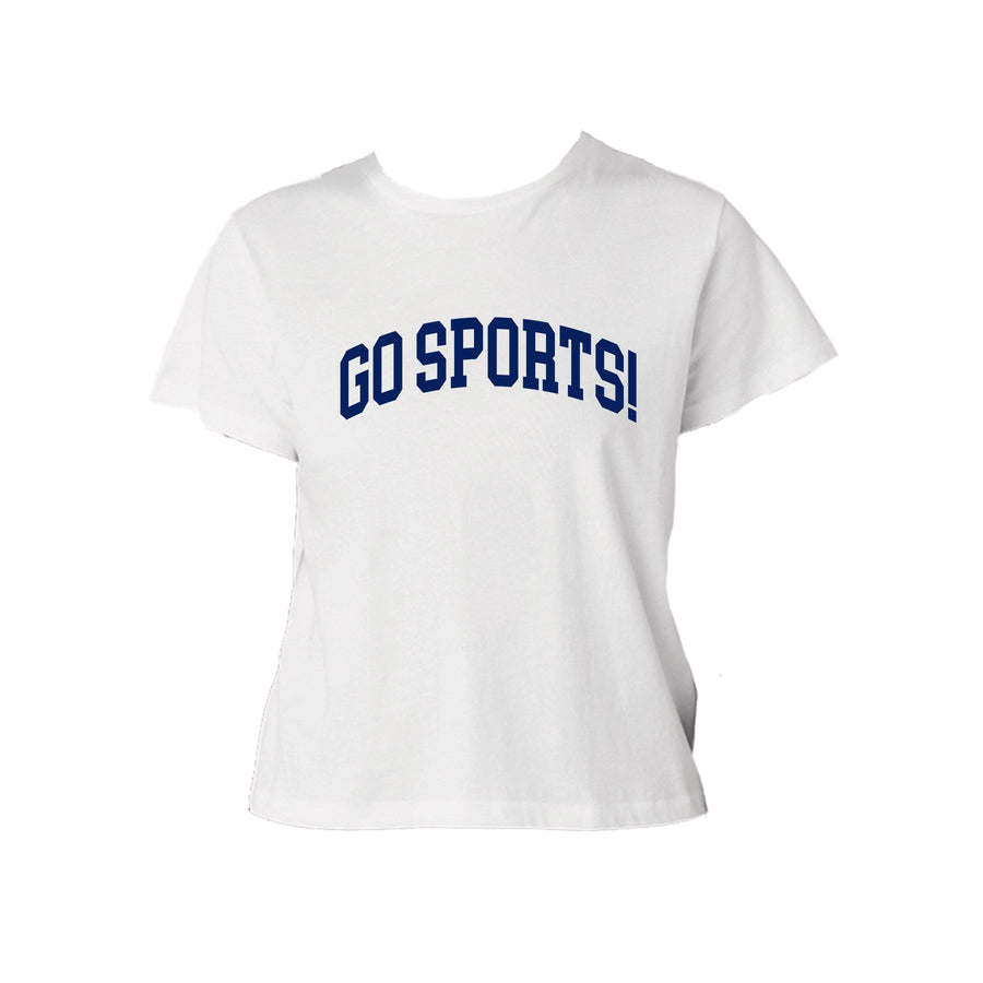 Ali & Ariel Go Sports Baby Tee Navy / Small