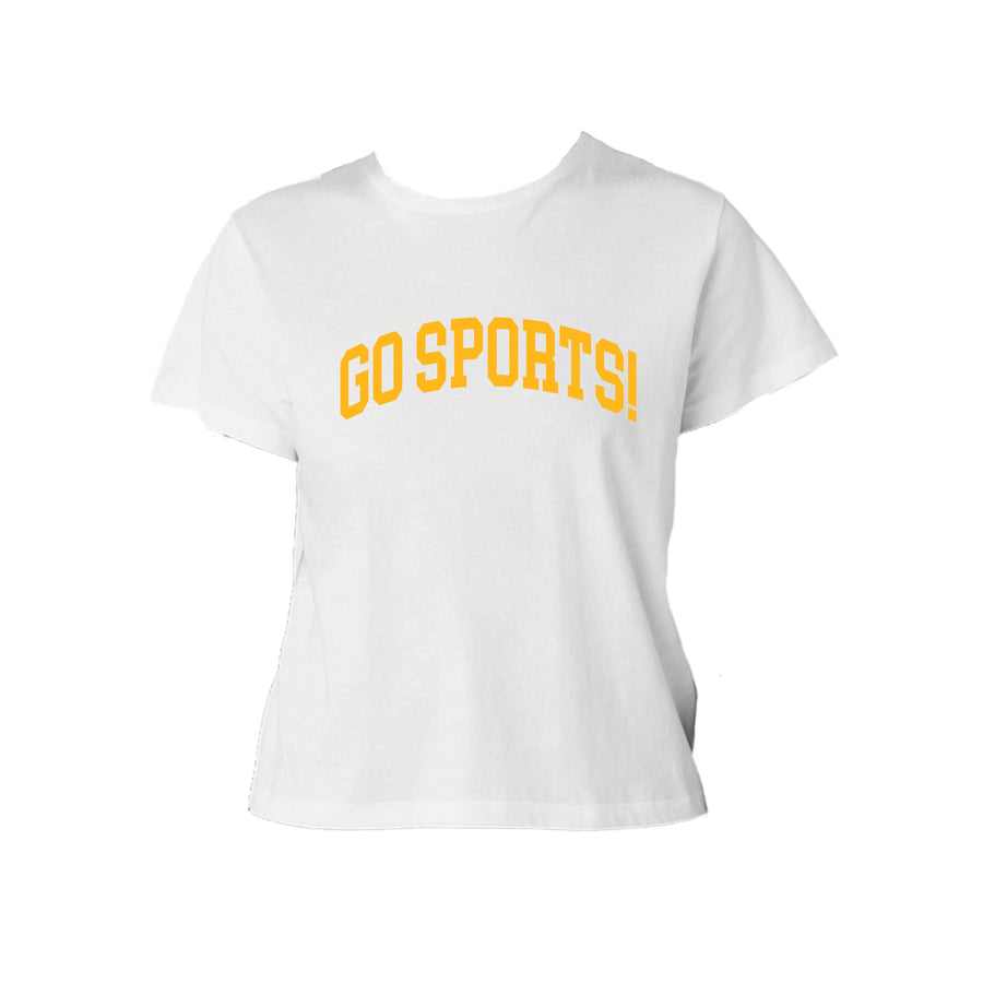 Ali & Ariel Go Sports Baby Tee Yellow / Small