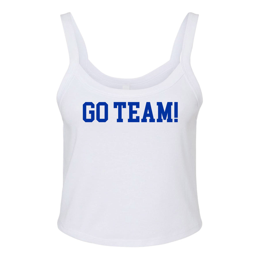 Ali & Ariel Go Team Tank Top Blue / X-Small