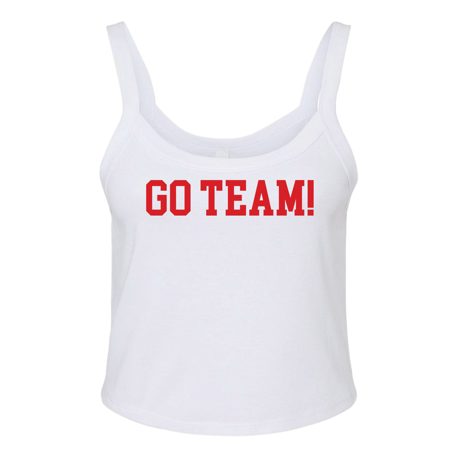 Ali & Ariel Go Team Tank Top Red / X-Small