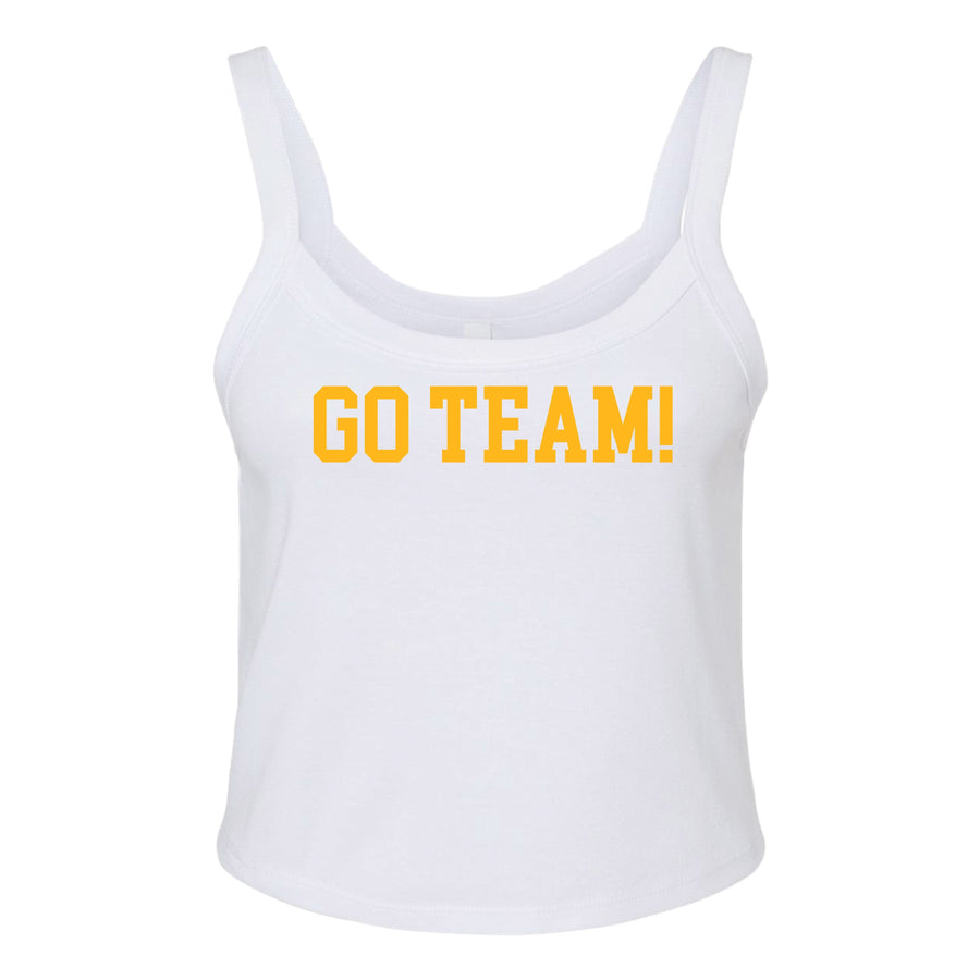 Ali & Ariel Go Team Tank Top Yellow / X-Small