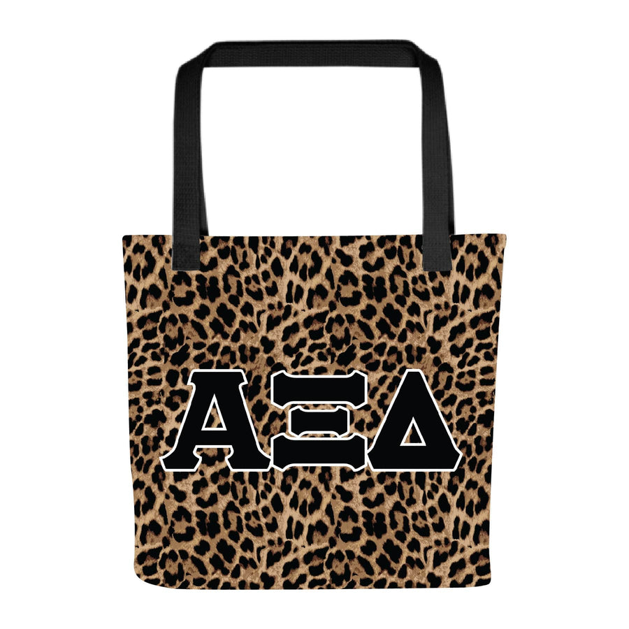 Ali & Ariel Greek Leopard Tote Alpha Xi Delta