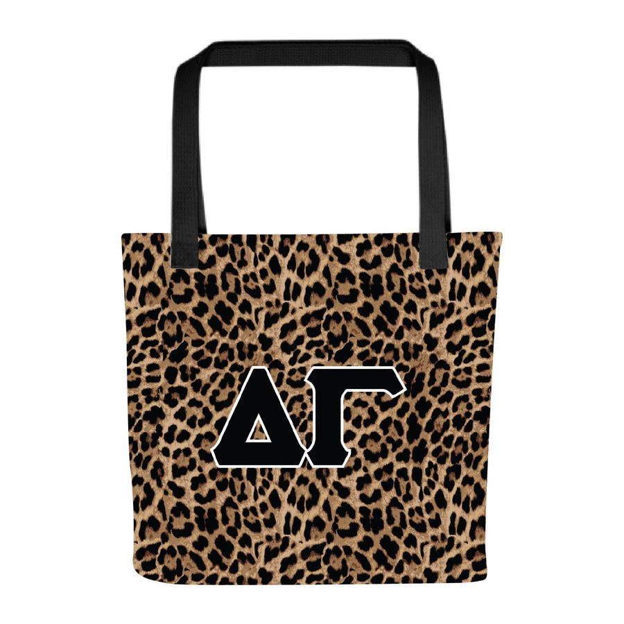 Ali & Ariel Greek Leopard Tote Delta Gamma