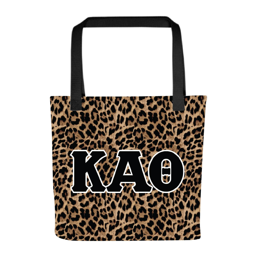 Ali & Ariel Greek Leopard Tote Kappa Alpha Theta