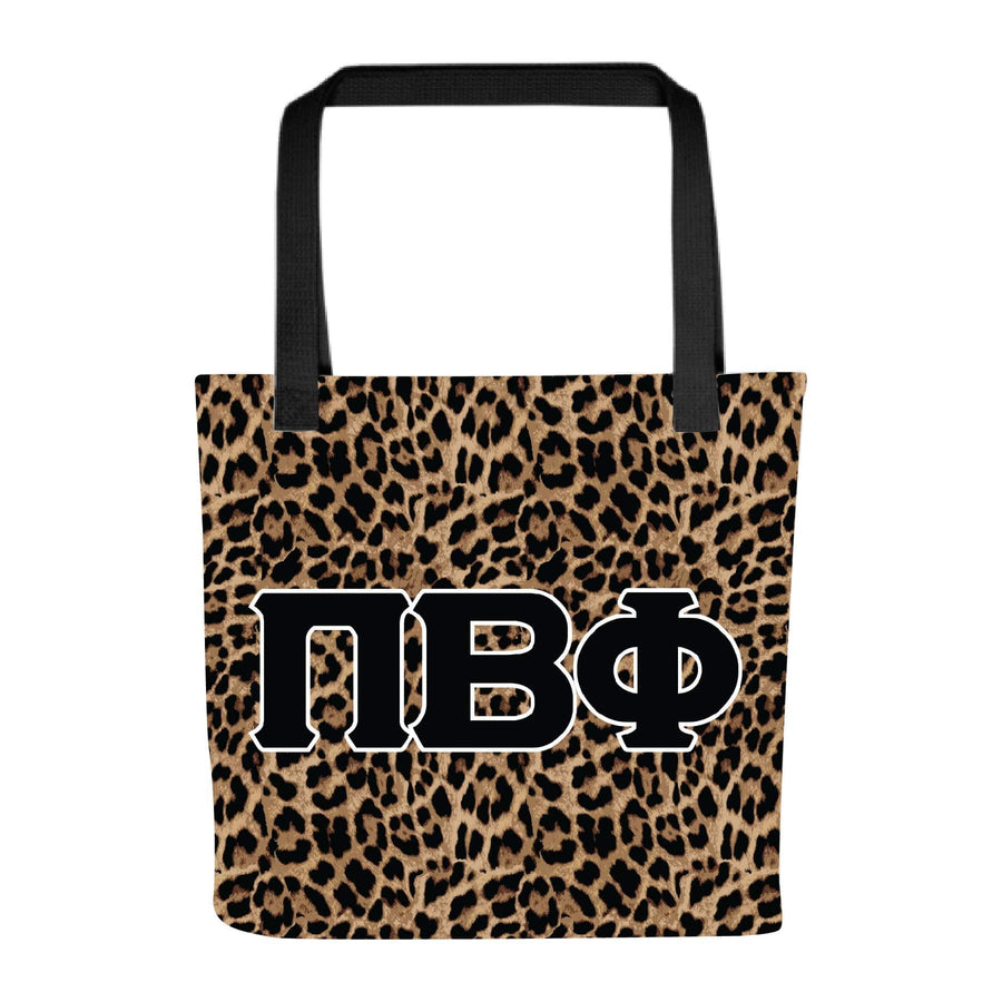 Ali & Ariel Greek Leopard Tote Pi Beta Phi