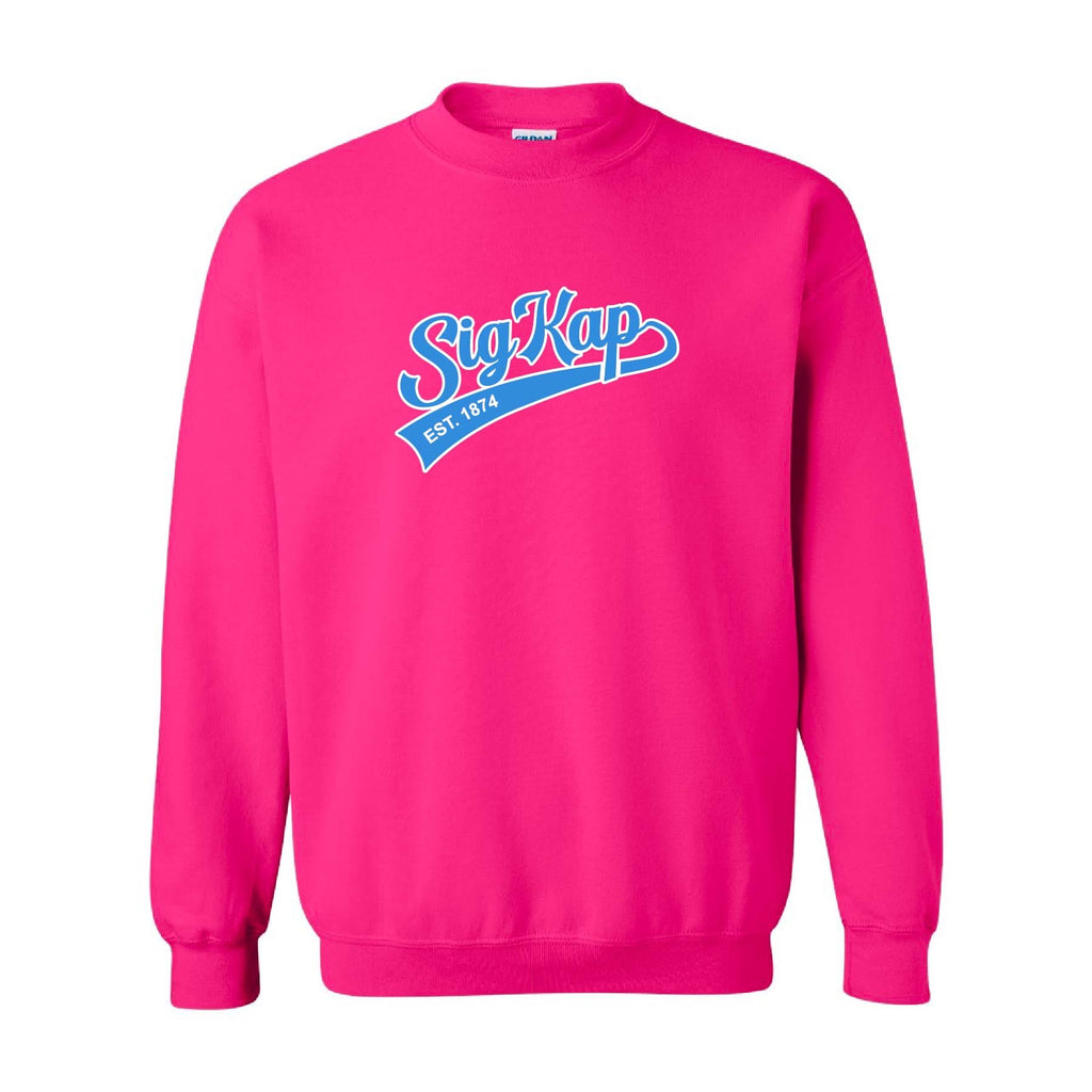 Ali & Ariel Hot Pink Sporty Crewneck