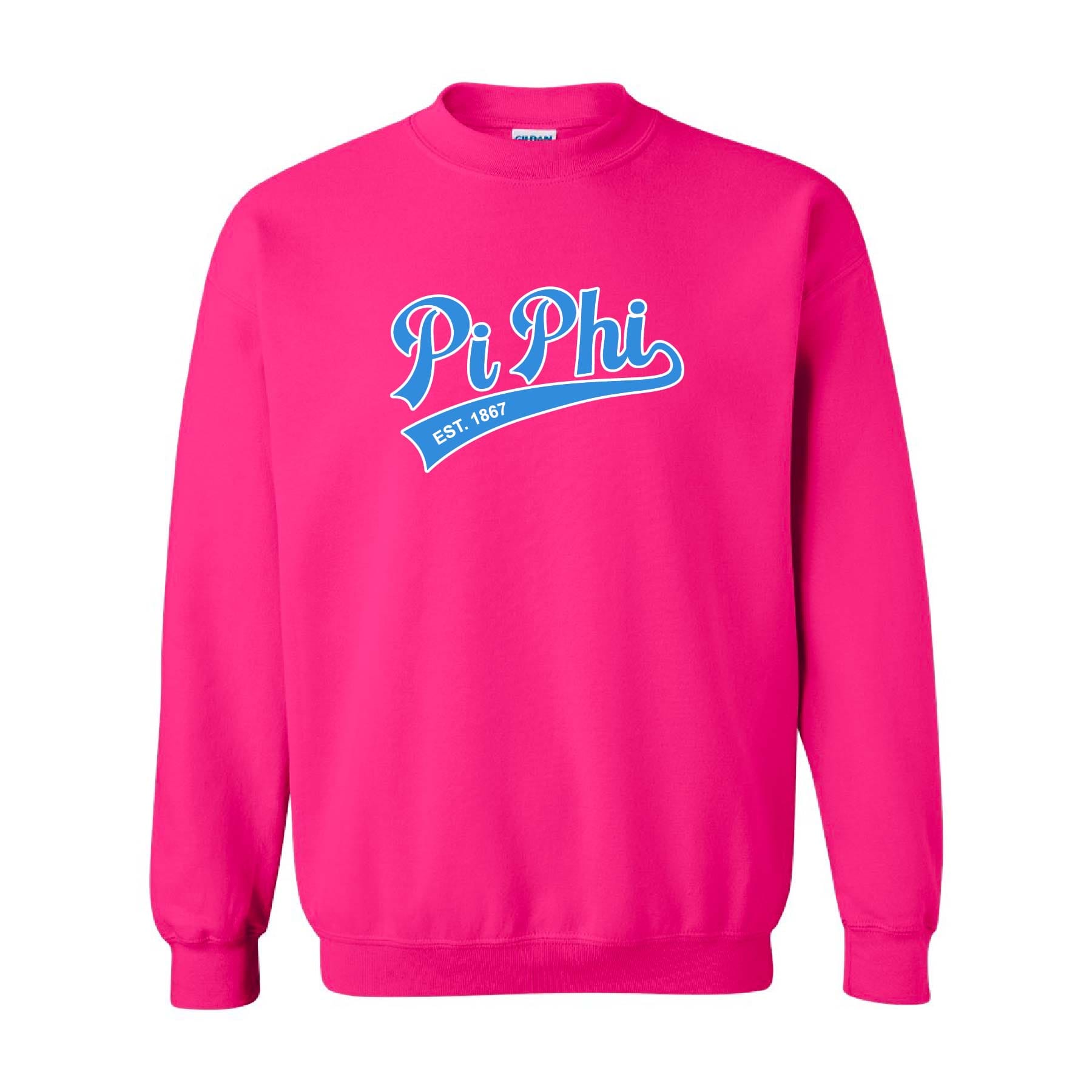 Ali & Ariel Hot Pink Sporty Crewneck